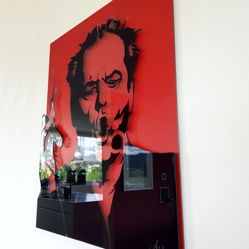 «Nicholson» Kunstbild Unikat 3D