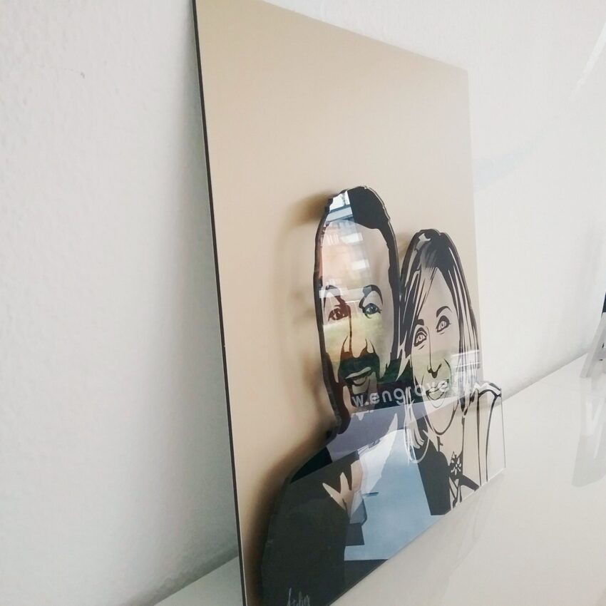 Ihr «Portrait» als Kunstbild Unikat 3D