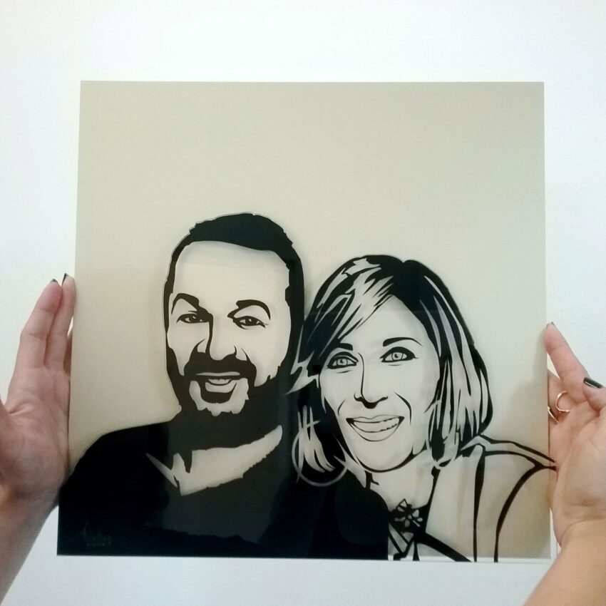 Ihr «Portrait» als Kunstbild Unikat 3D